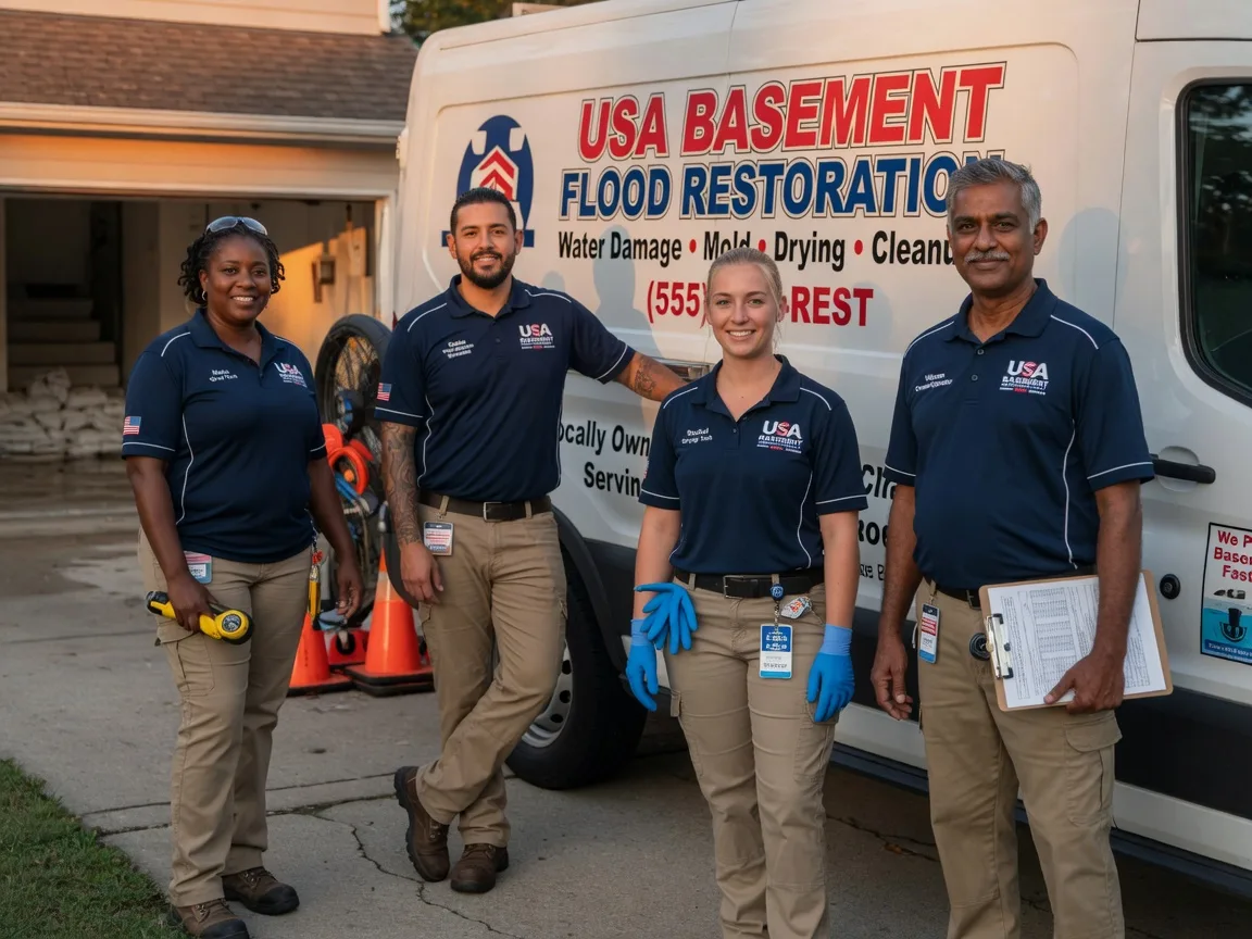Basement Flood Cleanup company in Columbia, LA